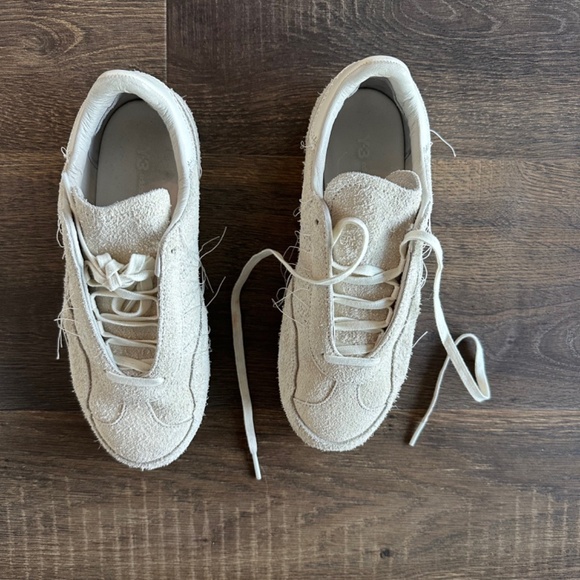 Adidas Y-3 Gazelle Off White Sashiko Men's Yohji Yamamoto Size 12 Retail $330 - Picture 8 of 13